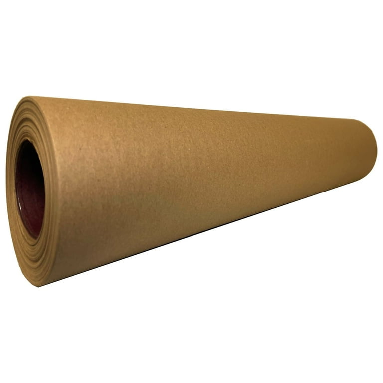 Oren International Brown Kraft Paper Roll, 12 x 200' (2400), Best Paper  for Gift Wrapping, Art & Crafts, Bulletin Boards, Packing, Table Runner,  and Floor Covering