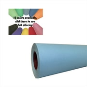 Oren International Light Blue Kraft Paper Roll | 24" x 200’ (2,400”) | Best Colored Paper for Art & Crafts, Bulletin Boards, Gift Wrapping, Table Runner, and Decorations
