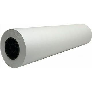 Colorations White Butcher Paper Roll, 18 x 200', 40 lb. Paper Stock