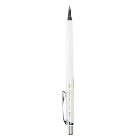 Orenz 1-Click Mechanical Pencil 0.2 mm, white (pack of 4)