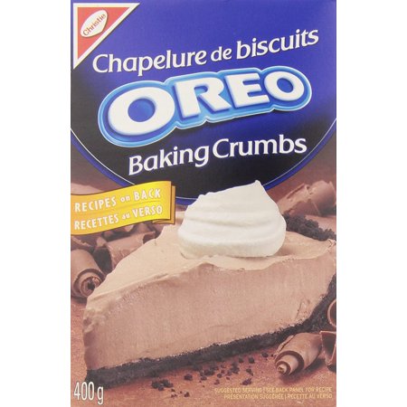 Oreo Baking Crumbs 400 Gram/14.10 Ounces {Imported From Canada}