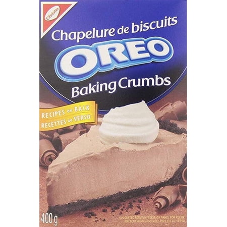Oreo Baking Crumbs 400 Gram/14.10 Ounces {Imported from Canada}