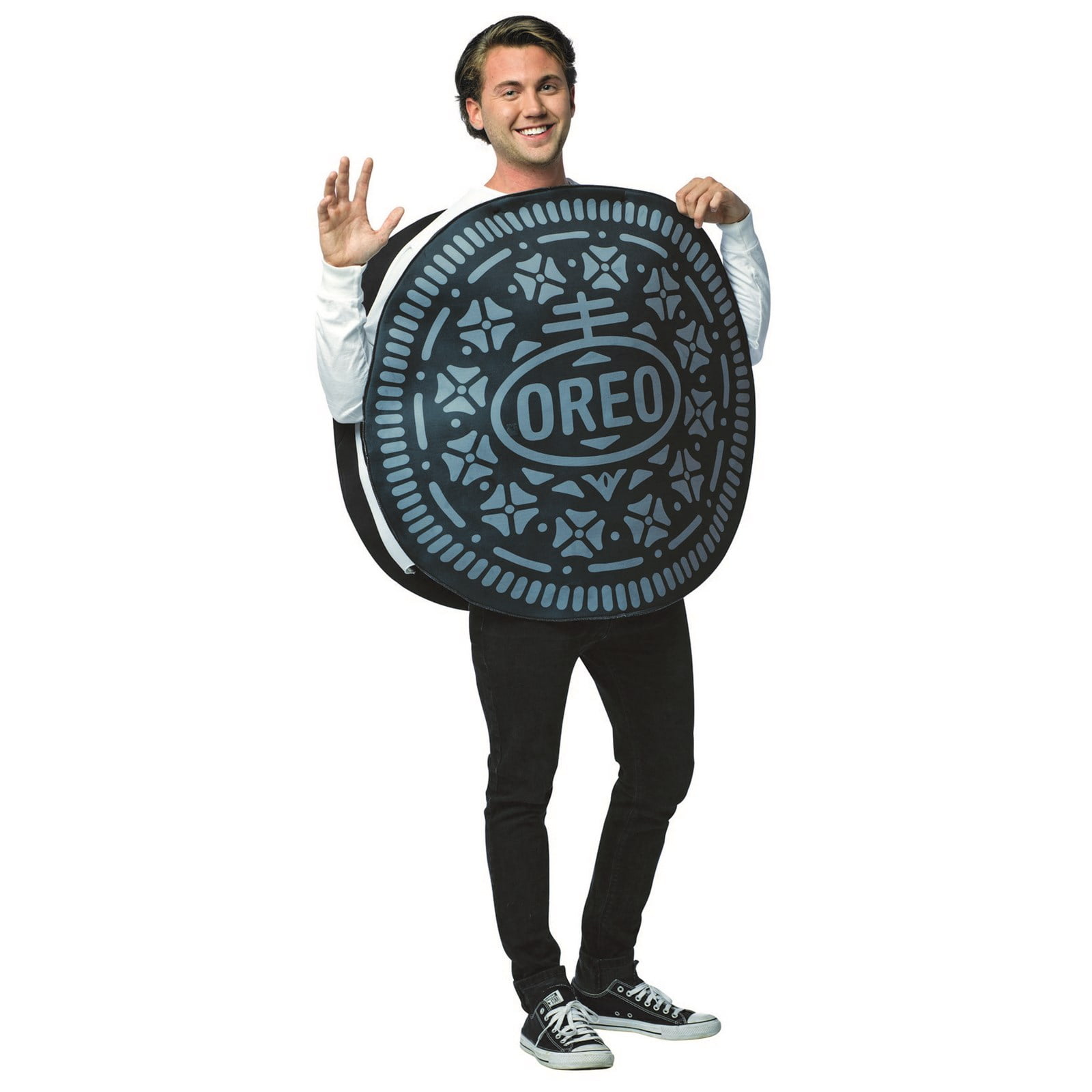 Rasta Imposta Oreo Cookie Men's Halloween Fancy-Dress Costume for