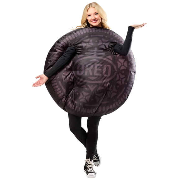 Oreo Cookie Inflatable Costumes for Adults by Rubies, Unisex One Size