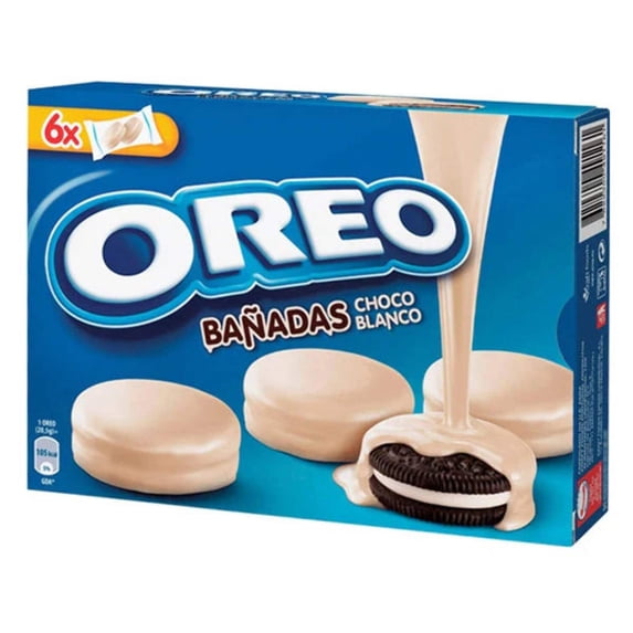 Oreo Cookies Enrobed White Chocolate (Spain) - Walmart.com