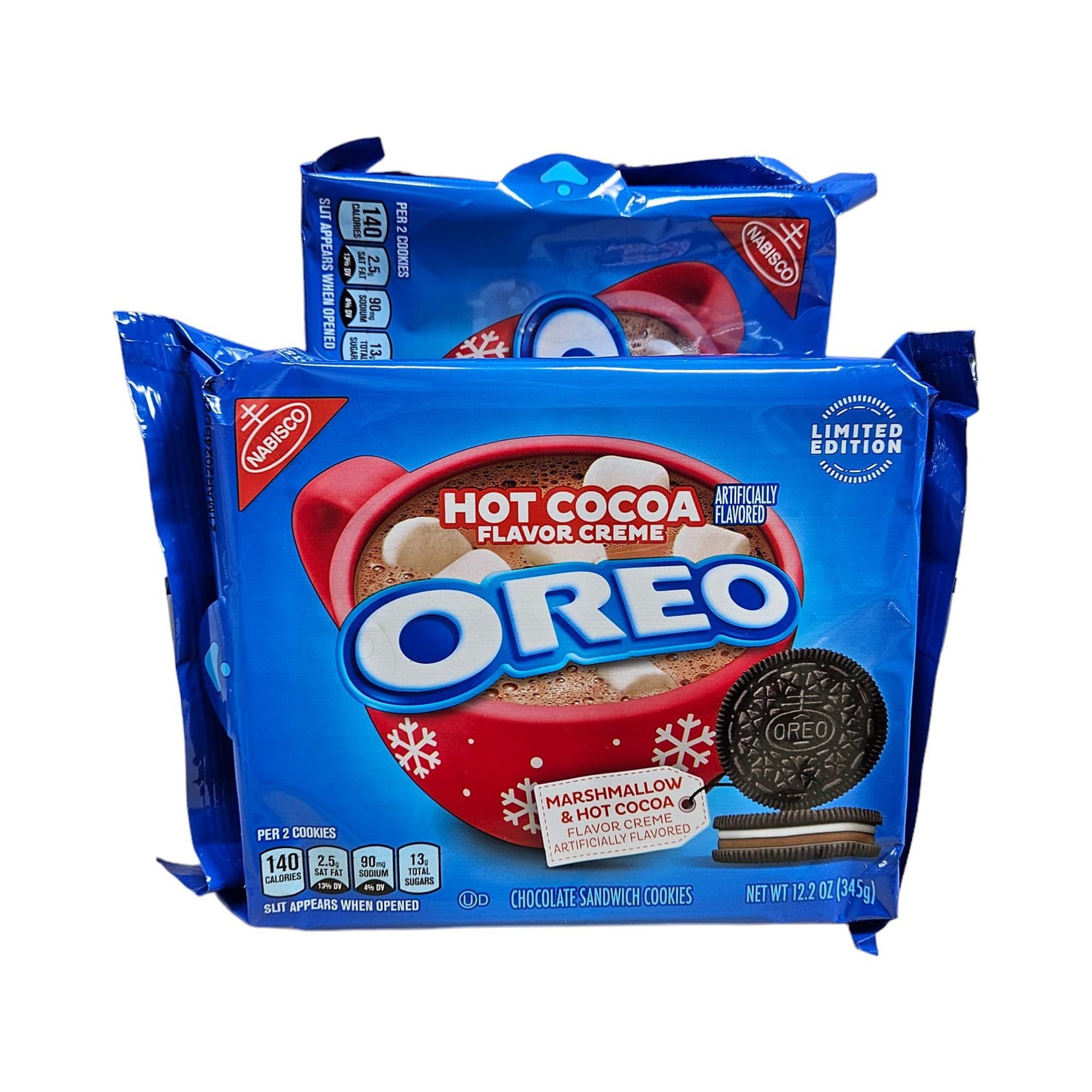 Oreo Cookies, Hot Cocoa & Marshmallow Flavor (2Pack)