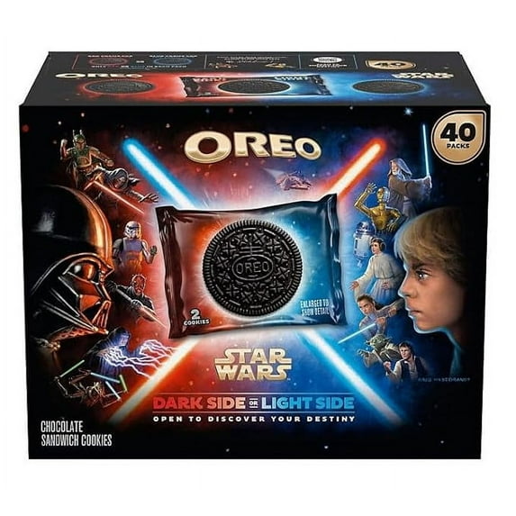 Oreo Cookies Star Wars, Special Edition, 40 packs (2 cookies per pack)