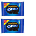 thumbnail image 1 of Oreo Dark Chocolate Flavor Creme Chocolate Sandwich Cookies Family Size 17oz Pack of 2, 1 of 4