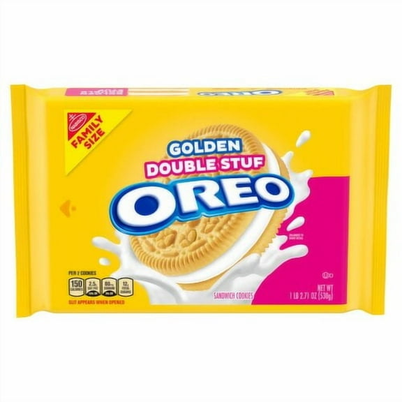 Oreo Golden Double Stuff Family Size