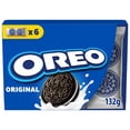 thumbnail image 1 of Oreo Lunchbox Vanilla Chocolate Cookies Multipack x 6 132g, Imported from Britain, 1 of 3