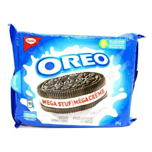 Oreo Mega Stuf Cookies, 374g/13.2 oz