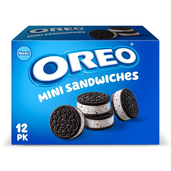Oreo Frozen Mini Dessert Sandwiches, 12 Count