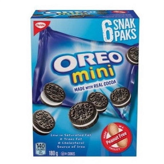 Oreo Mini Snack Paks Cookies (2 x 180g/6.34oz) {Imported from Canada}