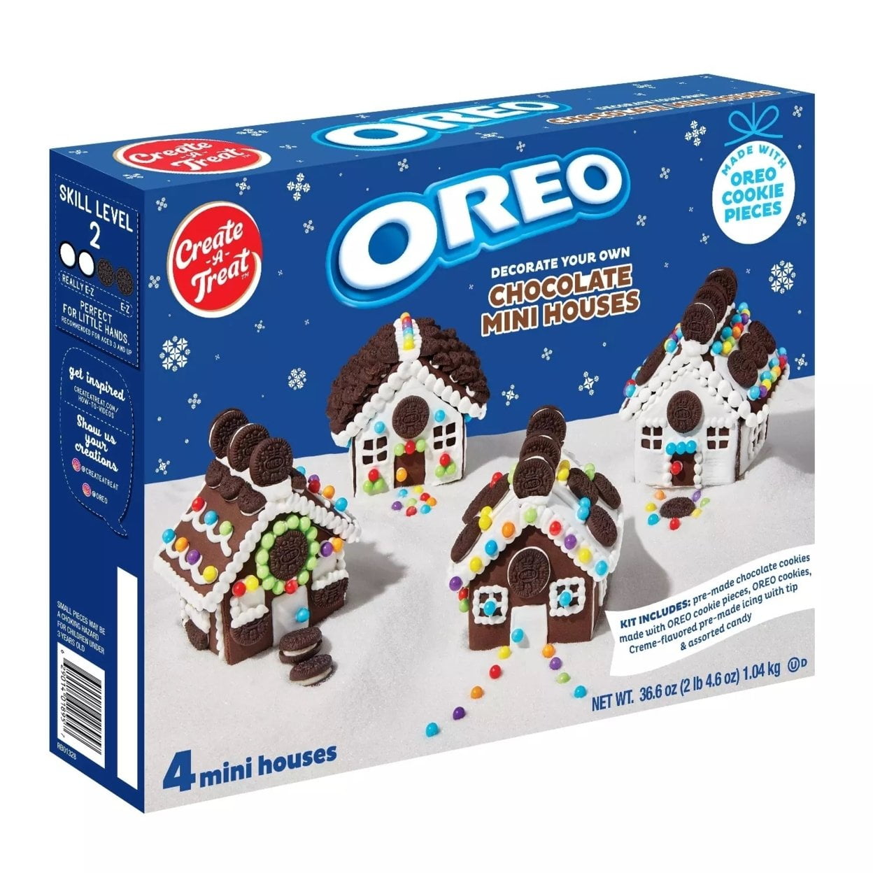 Oreo Mini Village Cookie Kit (4 Count)
