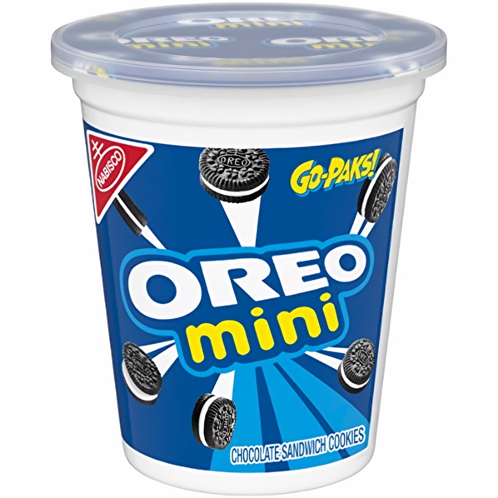 Oreo Nabisco Go-paks Cookies - Bite Size 3.5 oz (Pack of 12)