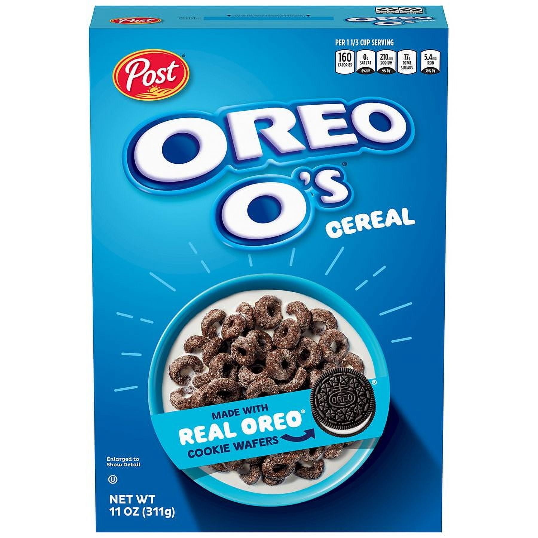 Oreo O's Cereal 11.0 oz Pack of 2