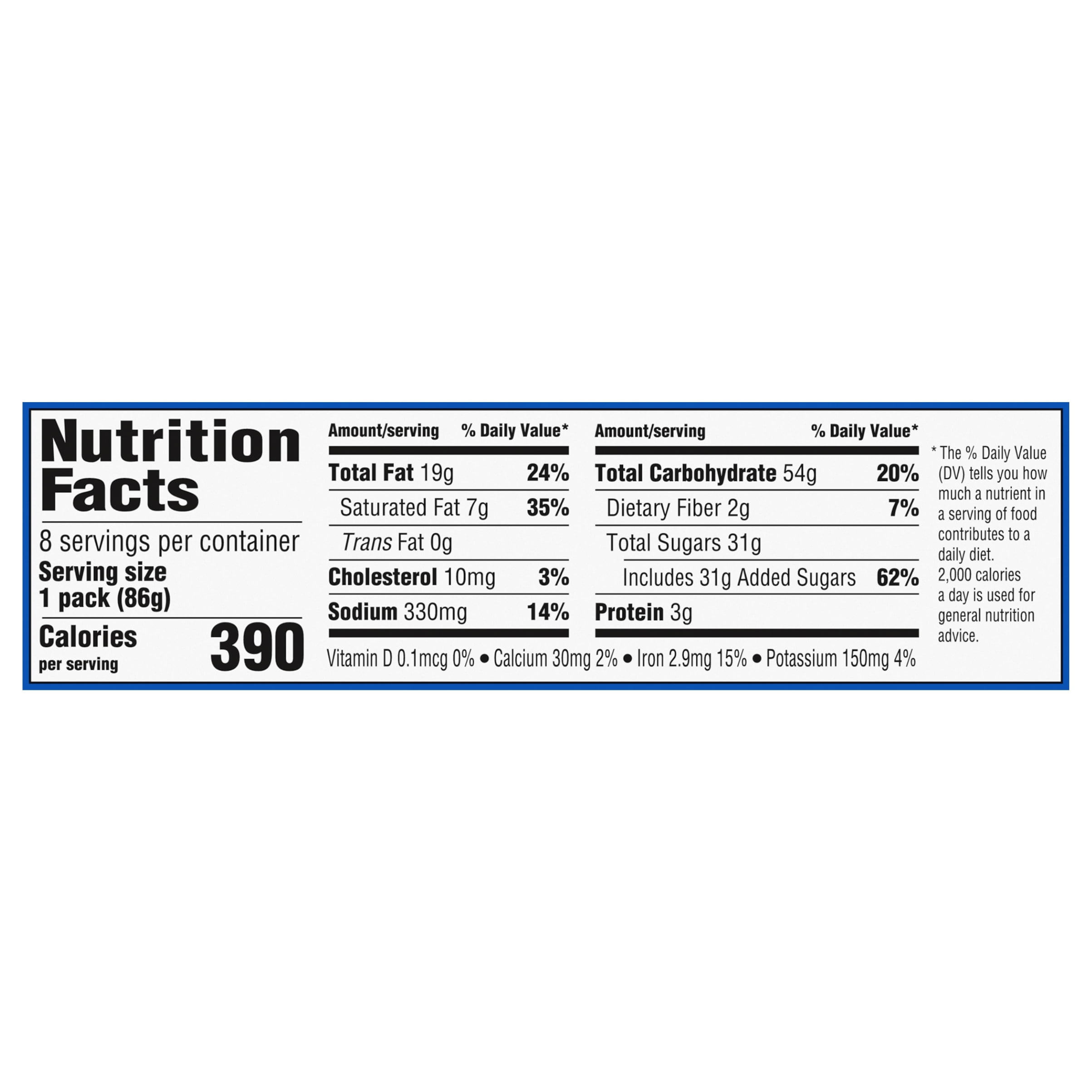Oreo Original Cakester Cookies, 3.03 Ounce, 48 Per Case