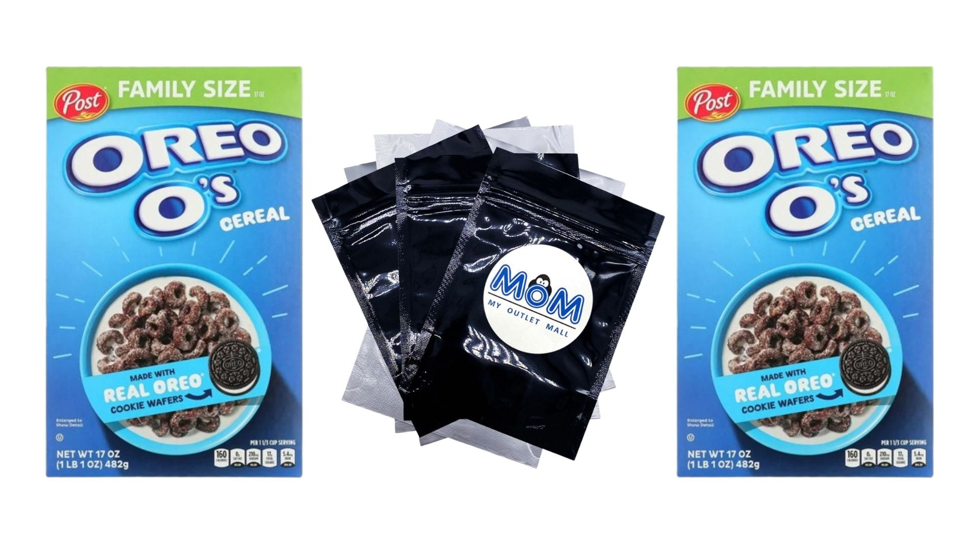 Oreo Os Breakfast Cereal 2 pack 17 oz per pack plus 3 My Outlet Oreo Os Breakfast Cereal 2 pack 17 oz per pack plus 3 My Outlet