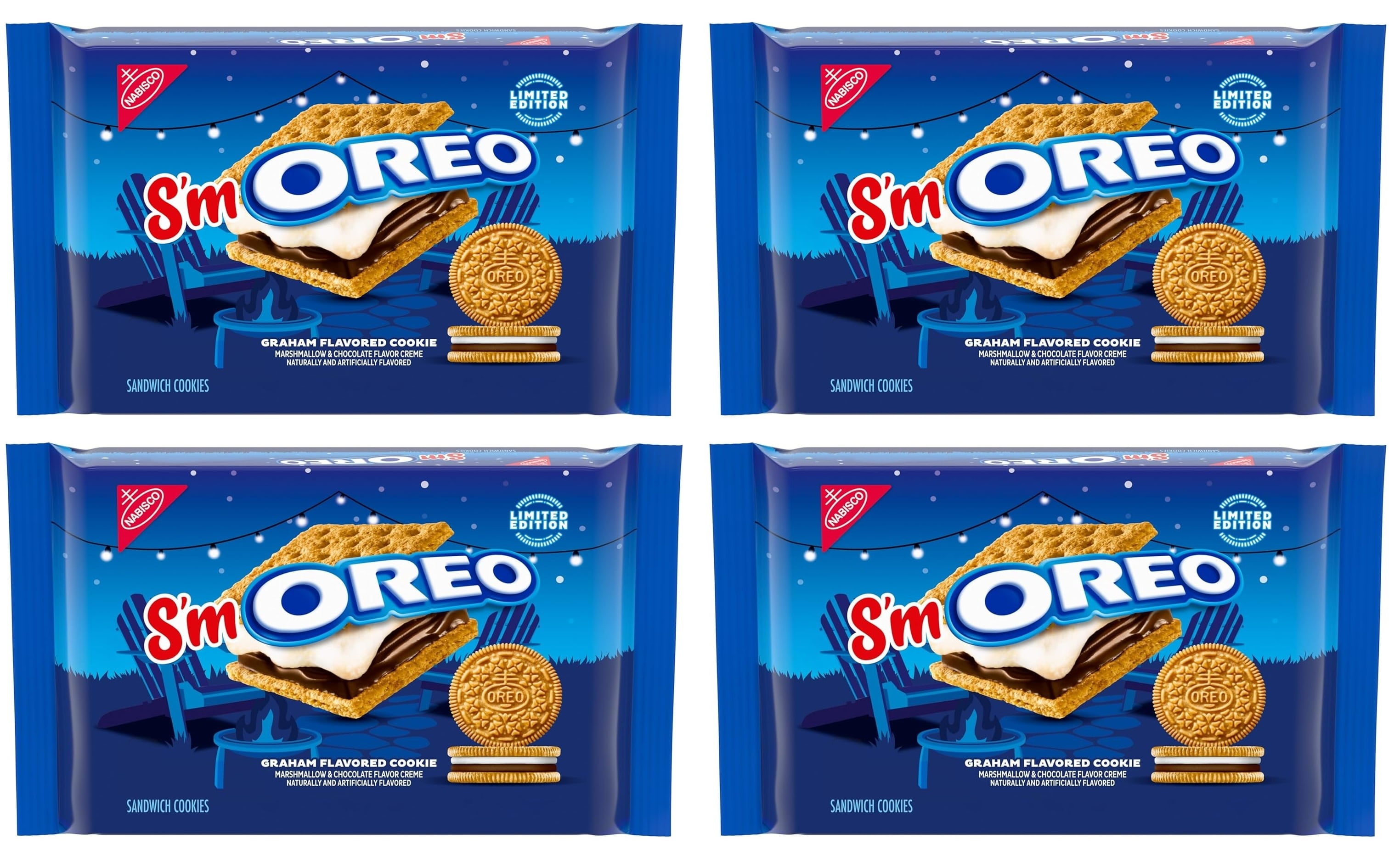 Galletas Oreo S'more Smoreo edición limitada 4PK
