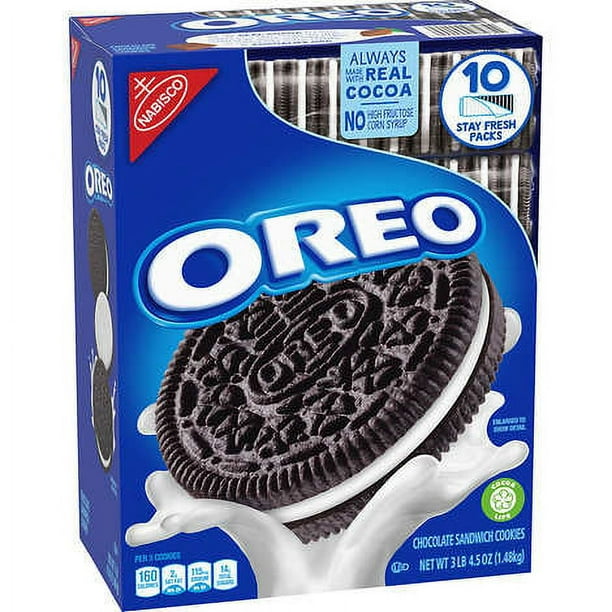 Oreo Sandwich Cookies, 5.25 oz, 10 ct - Walmart.com