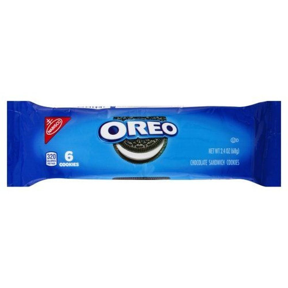 Oreo Sandwich Cookies - Sleeve Pack, 2.4 Ounce -- 120 per Case.