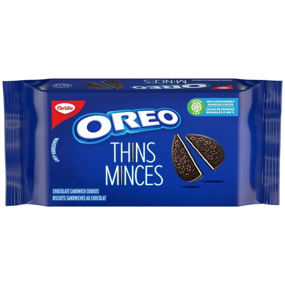 Oreo Thins Chocolate Sandwich Cookies, 261g/9.2 oz