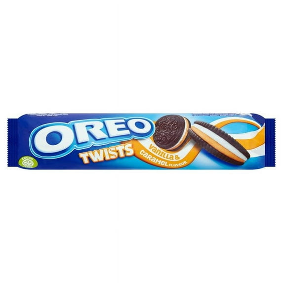 Oreo Twists Vanilla Caramel Flavour 157g