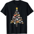 thumbnail image 1 of Ores Minerals Gems Rocks collecting Christmas Tree Geology T-ShirtMen and women, Black T-shirt, size: Extra large, 1 of 4