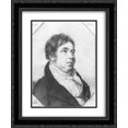 thumbnail image 1 of Orest Kiprensky 2x Matted 20x24 Black Ornate Framed Art Print 'Portrait of Ivan Krylov', 1 of 2