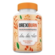 OrexiBurn Pills, Orexi Burn Maximum Strength Capsules, OrexiBurn Keto Supplement, 1 Month Supply 1 Pack