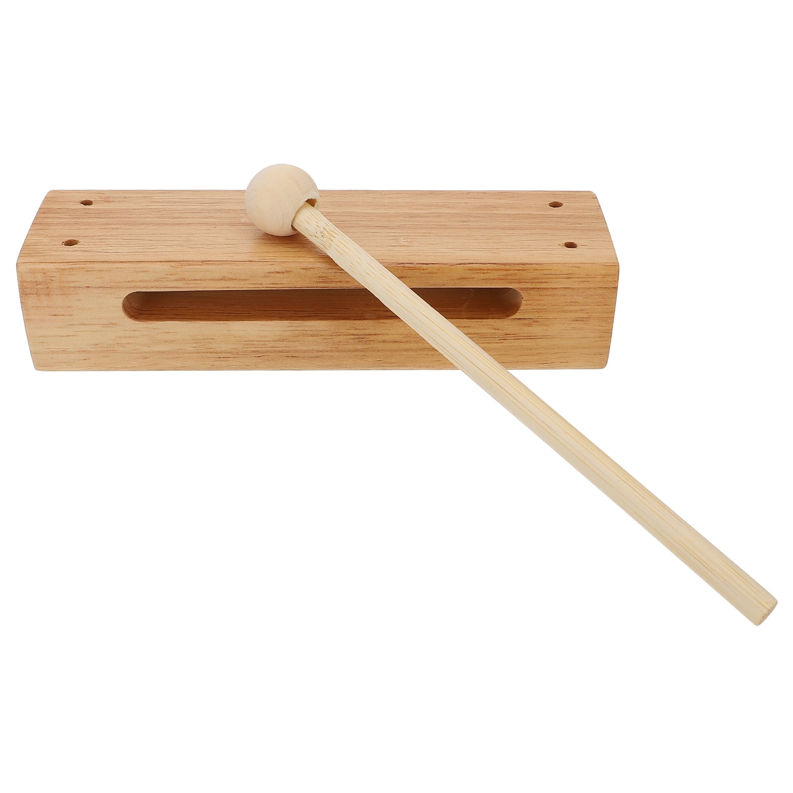Orff Clappers Instrument Percussion Music Teaching Supply Wooden Block