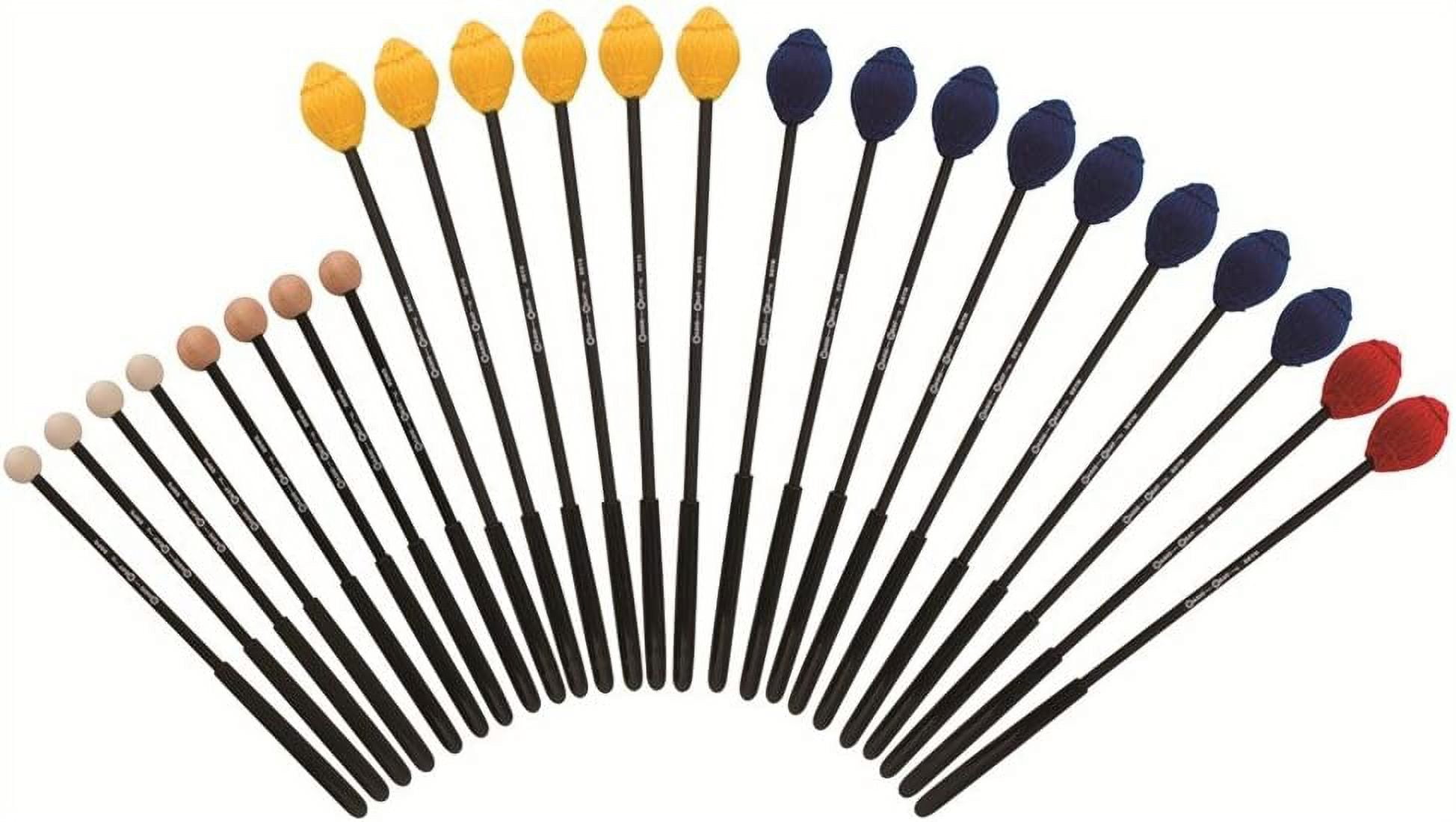 Orff Mallet 12Pack Diverse Set with Glockenspiel & Xylophone