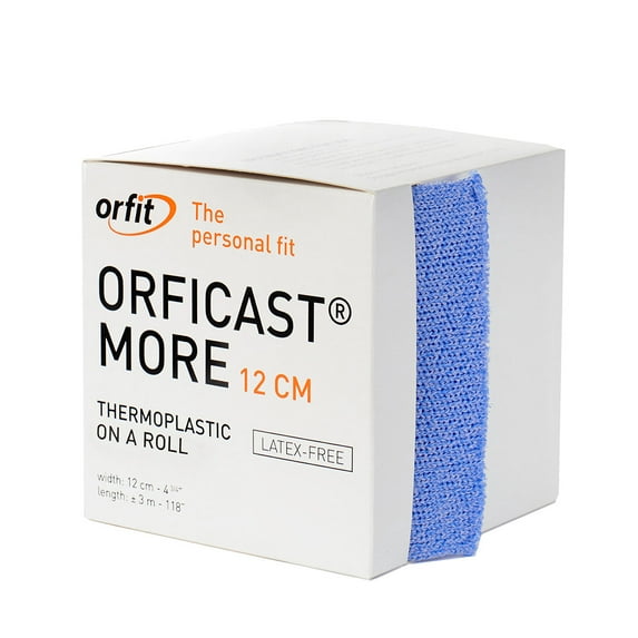 Orficast More Thermoplastic Tape, 5" x 9\', blue, 6 rolls/box