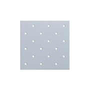 Orfit Colors NS, 18" x 24" x 1/8", mini perforated, sonic silver, metallic
