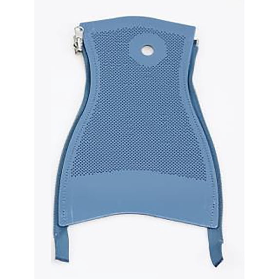 Orfizip Light NS wrist orthoses w/zipper, large, 3.2mm micro perforated, atomic blue