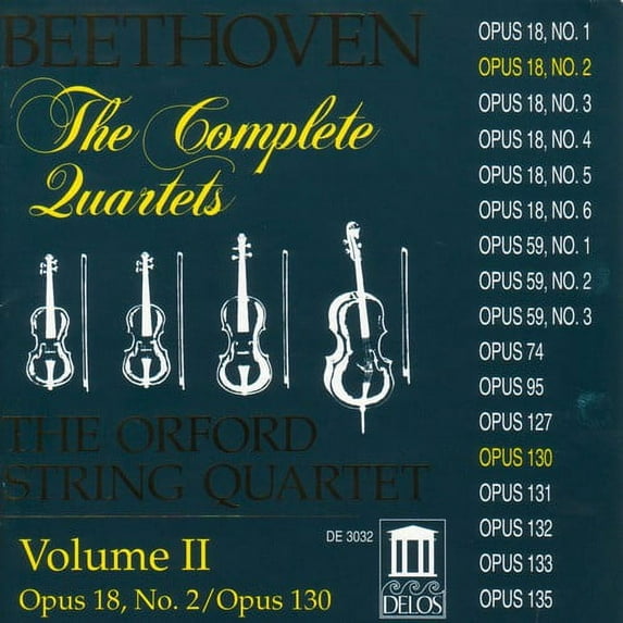 Orford String Quartet - Complete Quartets 2 - Music & Performance - CD