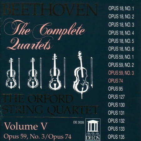 Orford String Quartet - Complete Quartets 5 - Music & Performance - CD