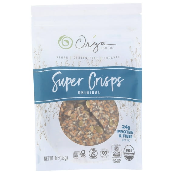 Orga Foods Original Super Crisps, Organic - 4 oz