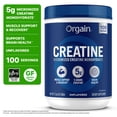 thumbnail interactive-video image 1 of Orgain Creatine Monohydrate Micronized Powder, Unflavored, 100 servings, 17.64oz, 1 of 11