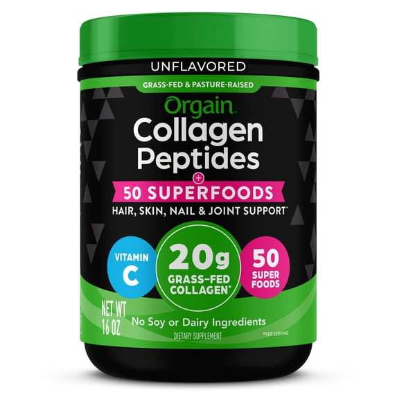 Orgain ® Collagen Peptides + 50 Superfoods Powder - Unflavored