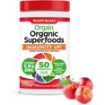 Orgain Organic Greens + 50 Superfoods Immunity Up! Powder, Honeycrisp