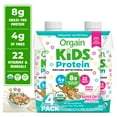 thumbnail image 1 of Orgain Organic Kids 8g Protein Nutritional Shake Drink, Fruity Cereal, 4ct, 1 of 11