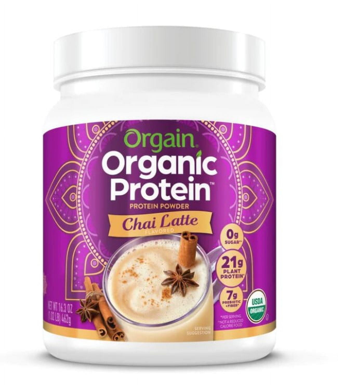 Orgain Organic Protein™ Plant Based Protein Powder Chai Latte