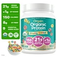 thumbnail interactive-video image 1 of Orgain Organic Vegan 21g Protein Powder, Fruity Cereal, Plant Based Shake Drink, 1.02lb, 1 of 8