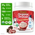 thumbnail image 1 of Orgain Organic Vegan 21g Protein Powder, Plant Based Shake Drink, Peppermint Hot Cocoa 1.02lb, 1 of 9