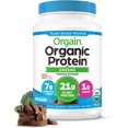 Orgain Organic Vegan Protein Powder + Greens, Creamy Chocolate Fudge