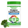 thumbnail image 1 of Orgain Vegan Organic Greens & 50 Superfoods Powder- 1B Probiotics, Original Flavor, 0.62lb, 1 of 7