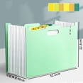 thumbnail image 1 of Organ Bag Portable Multi-Layer File Folder Large Capacity Document Storage Student Paper Organizer Accordion Expanding Filing Case for Office School Supply Home, 1 of 3