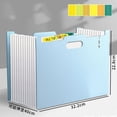 thumbnail image 1 of Organ Bag Portable Multi-Layer File Folder Large Capacity Document Storage Student Paper Organizer Accordion Expanding Filing Case for Office School Supply Home, 1 of 3