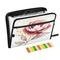 thumbnail image 1 of Organ Folder 14.2 x 0.8 x 10.6 Inches 13 Separate Pockets A4 Size Documents Folder A Sort Storage File Manager For The Home Office Beautiful Flower, 1 of 7